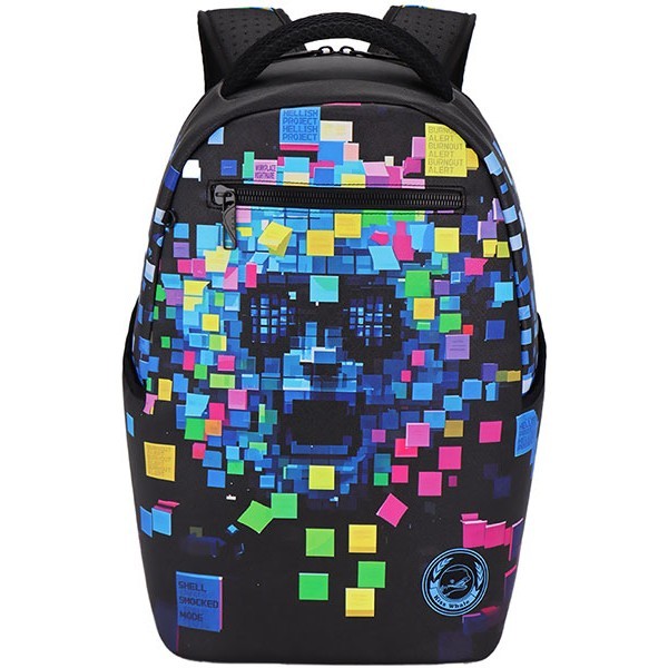 Tetris Face Σακίδιο Πλάτης PU Με Σχέδιο 44x29x17.50cm