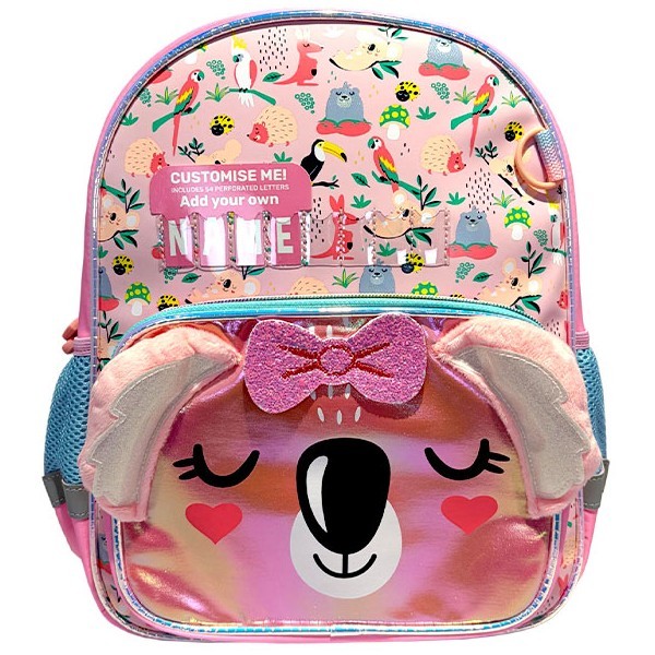 Pink Koala Σχολική Τσάντα Νηπίου 34,5x27,5x12cm Vest