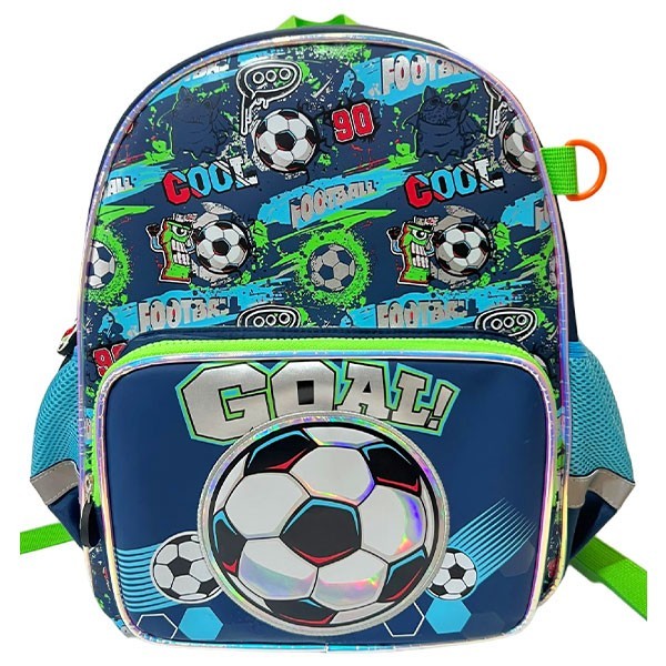 Goal Σχολική Τσάντα Νηπίου 34,5x27,5x12cm Vest