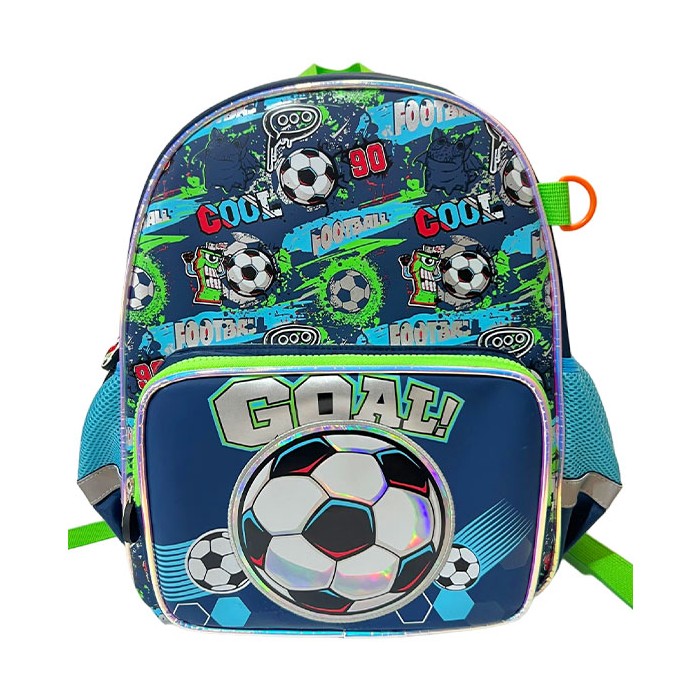 Goal Σχολική Τσάντα Νηπίου 34,5x27,5x12cm Vest