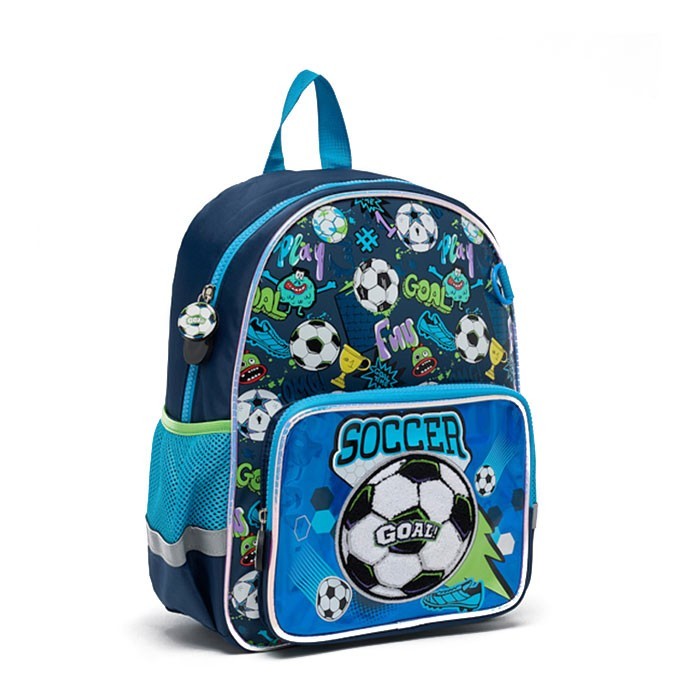 Soccer Σχολική Τσάντα Νηπίου 34,5x27,5x12cm Vest