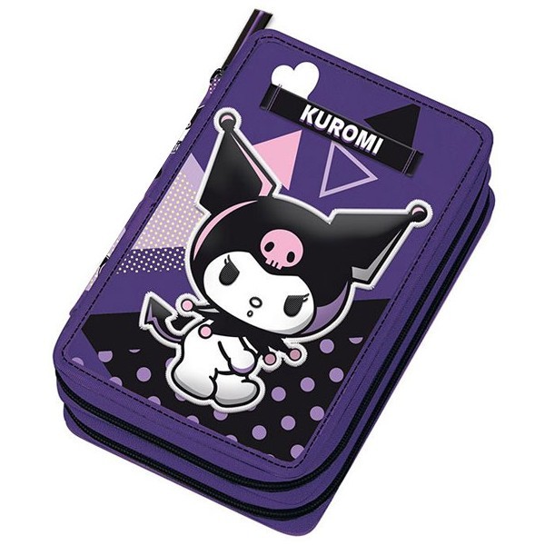 Kuromi Popart Κασετίνα Γεμάτη 20x5x13cm