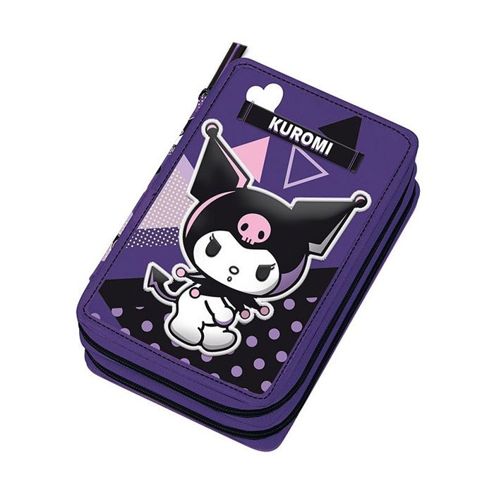 Kuromi Popart Κασετίνα Γεμάτη 20x5x13cm