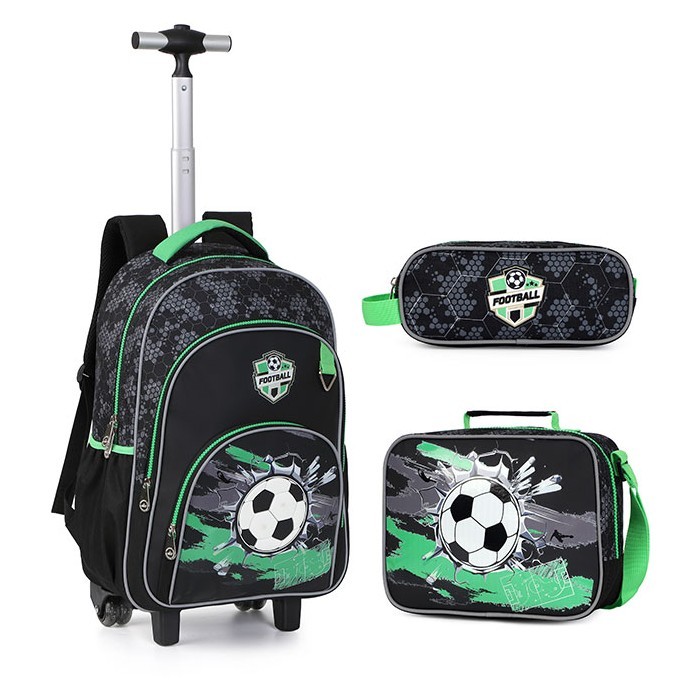 KingDisen Football Σετ Σχολική Τσάντα 32x14x45cm Τσαντάκι Φαγητού 24x9x18cm & Κασετίνα
23x6x9cm