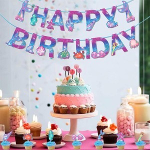 Ariel Σετ Για Παιδικό Πάρτι Γοργόνα Σετ 17 Τεμαχίων