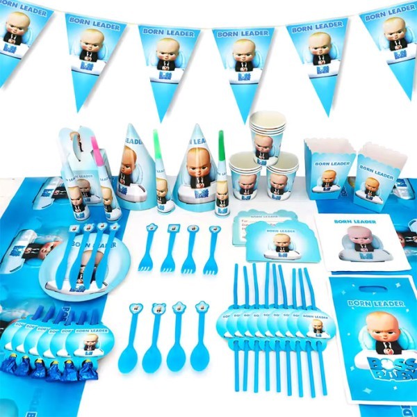 Mr. Birthday Boy Σετ Πάρτι 126τμχ