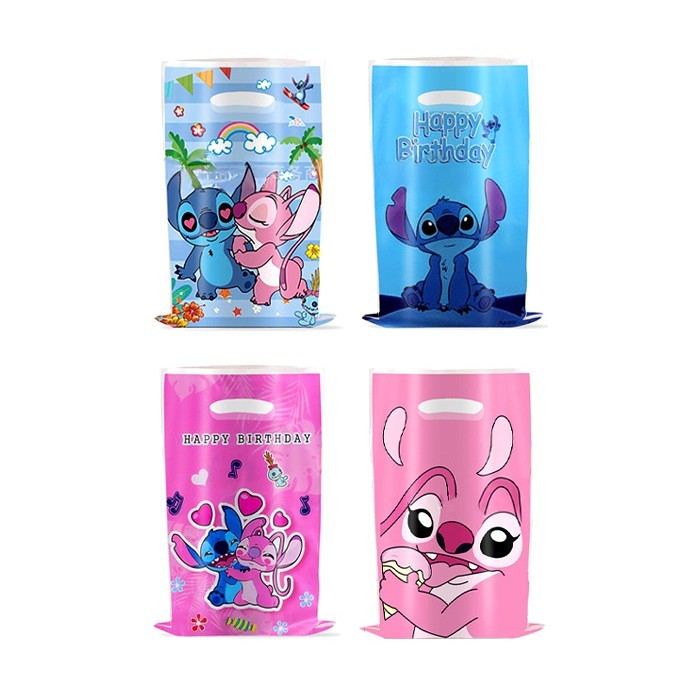 Stitch Σακουλάκια Για Δωράκια Πάρτι Σετ 10 Τεμαχίων