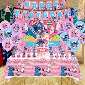 Stitch Party Σετ Πάρτι Γενεθλίων 104 Τεμάχια