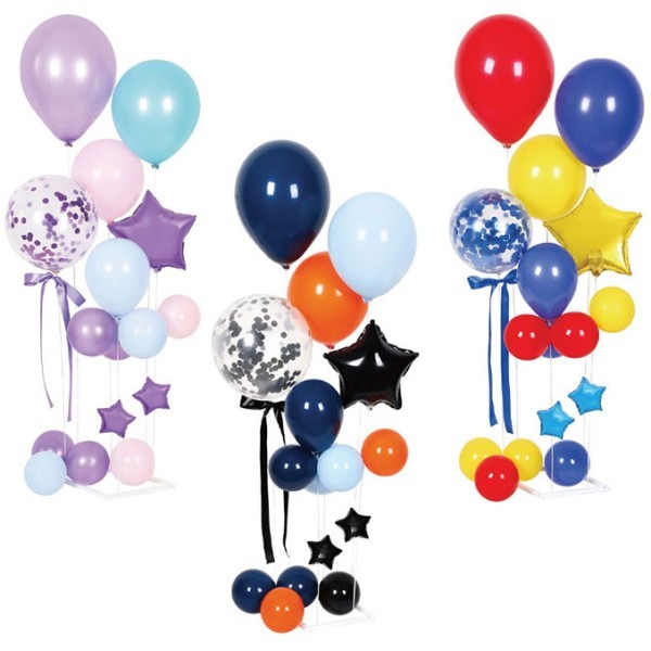 Party Set Σετ Μπαλόνια 20 Τεμ Μπλε Πορτοκαλί