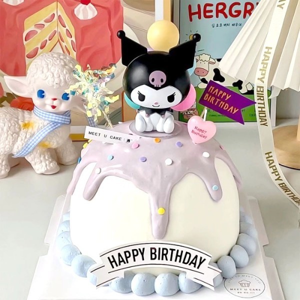 My Birthday Cake Διακοσμητική Φιγούρα Τούρτας Ροζ