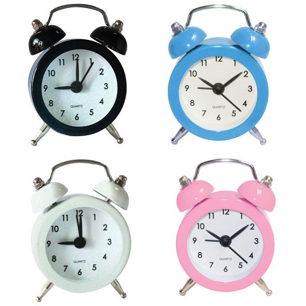 Luna Clock Ρολόι Ξυπνητήρι Ροζ 