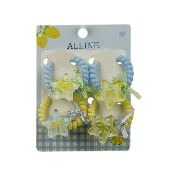 ALLINE Kid's Hair Παιδικά Λαστιχάκια Κουμπιά