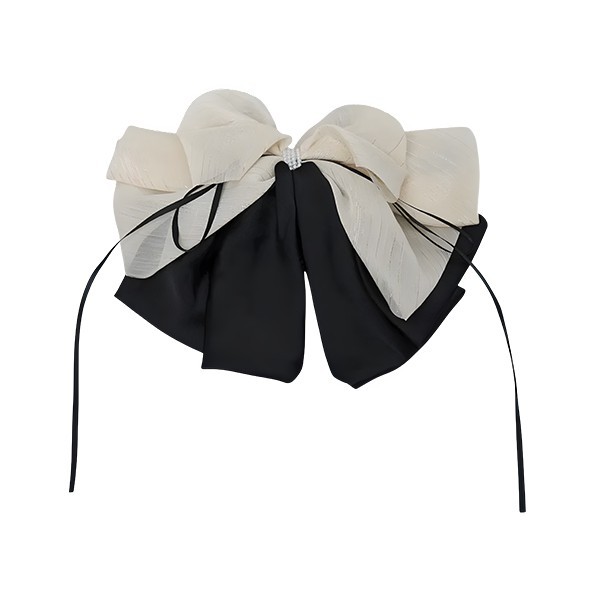 Big Bow Μεγάλος 'Υφασμάτινος Φιόγκος Μαλλιών Με Κλάμερ