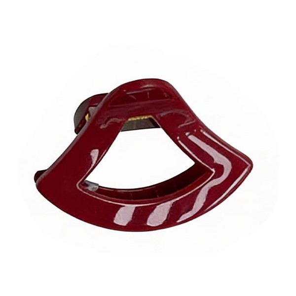 Curvy Clip Κλάμερ Μαλλιών Κοκάλινο Με Καμπύλη 6cm Μαύρο