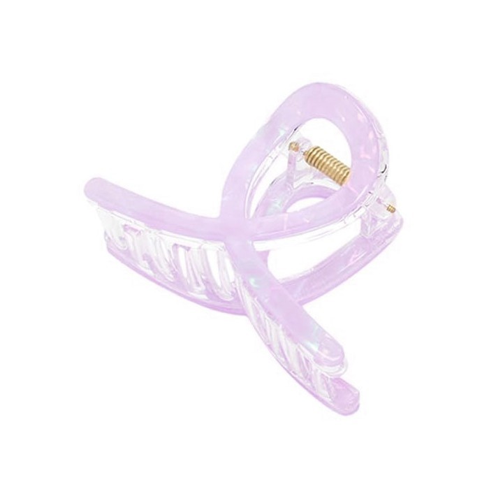 Circular Clip Κλάμερ Κοκάλινο Με Στρογγυλή Λαβή Σετ 2 Τεμάχια 5cm