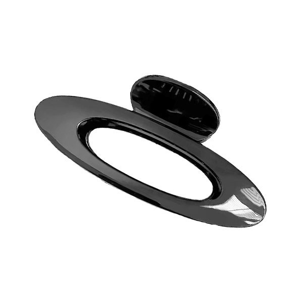 Oval Claw Κλάμερ Μαλλιών Κοκάλινο Οβάλ 12cm Γκρι