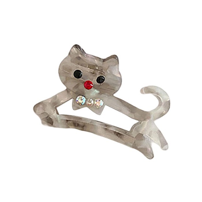 Cat Clip Κλάμερ Μαλλιών Γατούλα Κοκάλινο 5,5cm