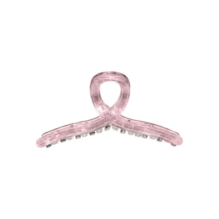 Sparkle Hair Claw Κλάμερ Μαλλιών Αστραυτερό Κοκάλινο 13cm