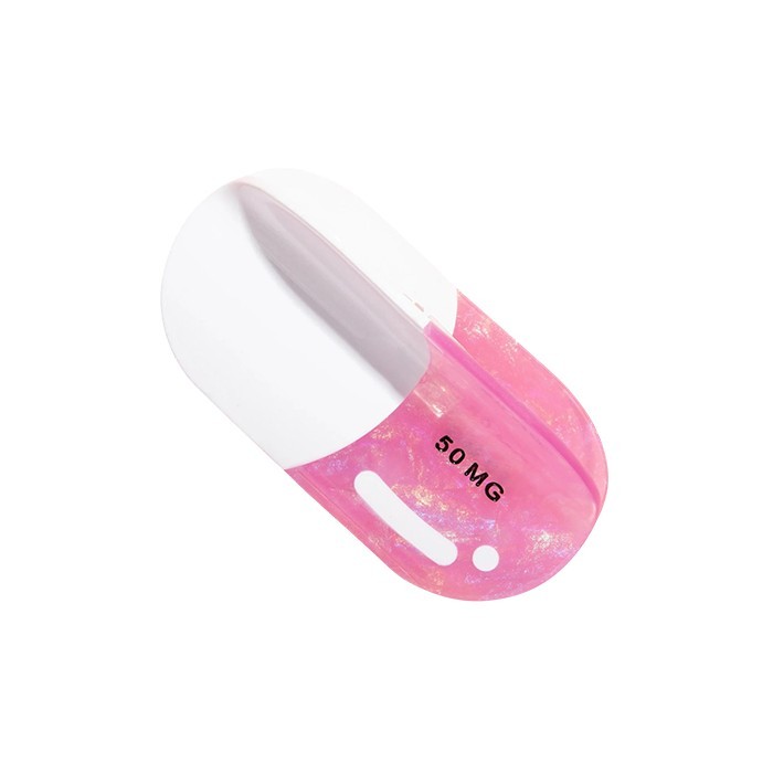 Pill Hair Claw Κλάμερ Μαλλιών Κοκάλινο Χάπι  8,5cm