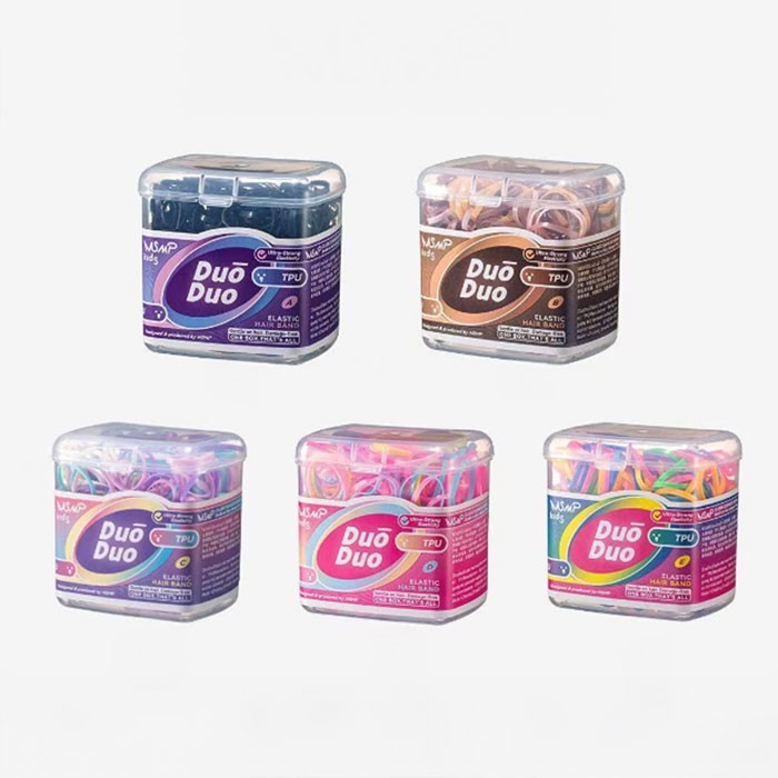 Tiny Hair Μικρά Λαστιχάκια Μαλλιών Για Κοτσιδάκια Σετ 300 Τεμάχια