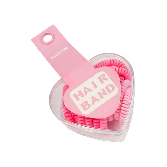 Rainbow Heart Κουτάκι Χρωματιστά Λαστιχάκια Σετ 13 Τεμάχια