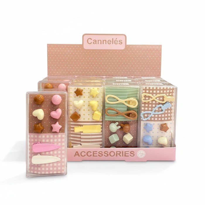 Bead Σετ 100τεμ Λαστιχάκια Κουτάκι Με Τιμπιδάκια Και Χάντρες 