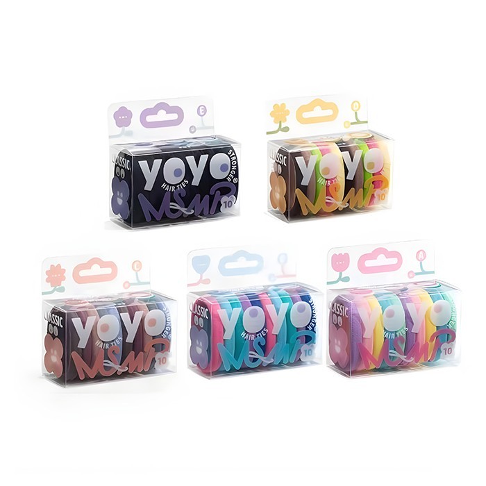 Msmp YoYo Πακετάκι Με Λαστιχάκια Μαλλιών 10τεμ 