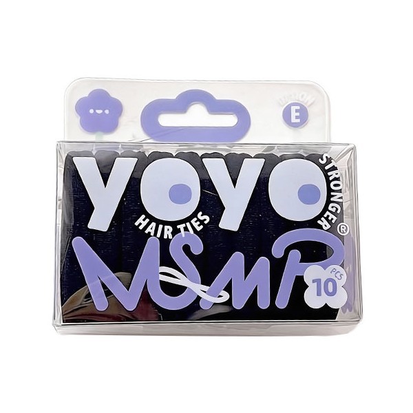 Hair Ties Pack Πακετάκι Λαστιχάκια Μαλλιών 10τεμ Ροζ-Πολύχρωμα