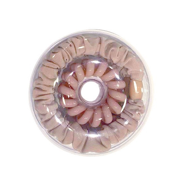 Fashion Accessories Λαστιχάκια Μαλλιών Καφέ