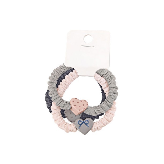 Mini Hearts Λαστιχάκια Μαλλιών