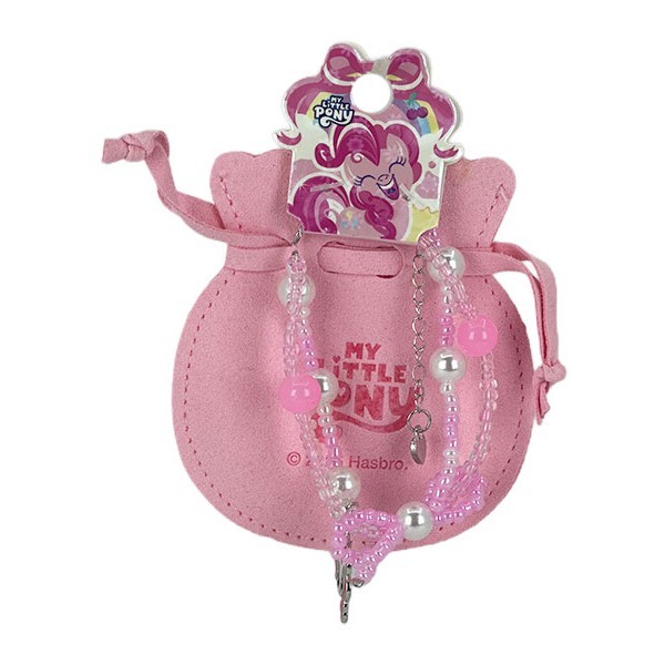 My Little Pony Παιδικό Βραχιολάκι Με Χάντρες Σε Πουγκάκι Ροζ