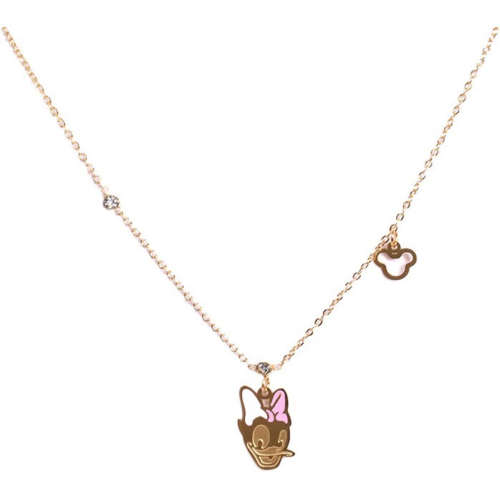 Daisy Παιδικό Κολιέ Αλυσίδας 45cm Χρυσό Με Την Νταίζη 