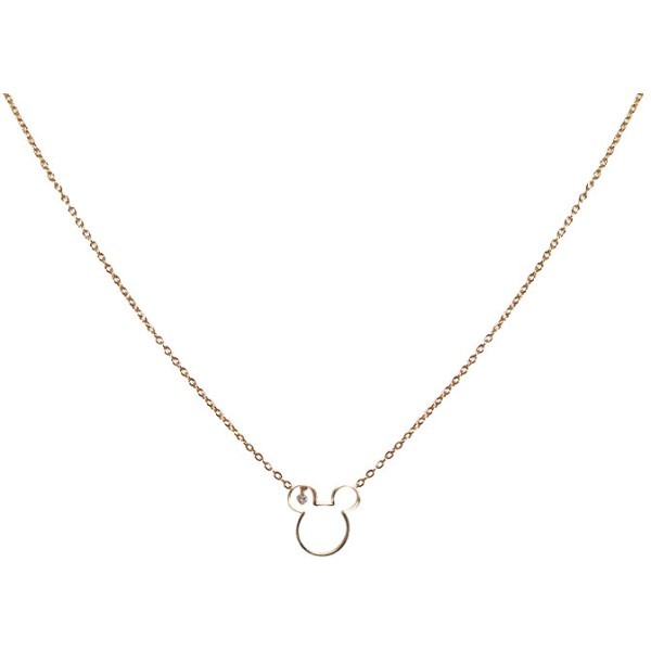 Little Heart Παιδικό Κολιέ Χρυσό Με τον Μίκυ