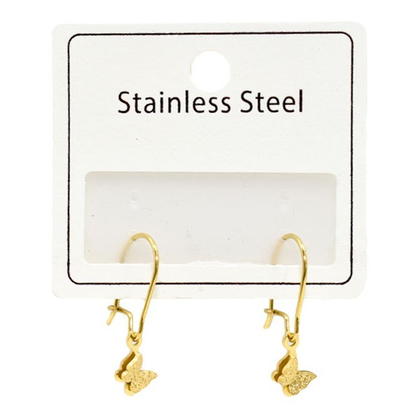 Papilio Παιδικά Σκουλαρίκια Χρυσά Πεταλούδες