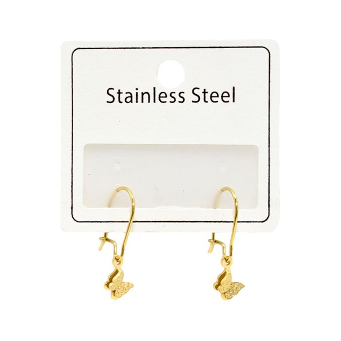 Papilio Παιδικά Σκουλαρίκια Χρυσά Πεταλούδες