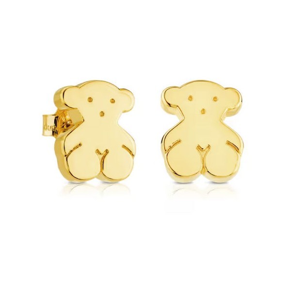 Bears Παιδικά Σκουλαρίκια Χρυσά Αρκουδάκια