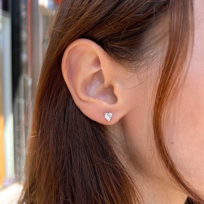 Fun Παιδικά Σκουλαρίκια 3 Σετάκια Ασημί Με Μαύρο Mickey