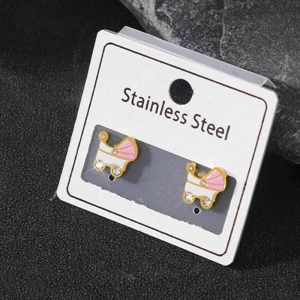 Baby Stroller Παιδικά Σκουλαρίκια Καροτσάκι Μωρού