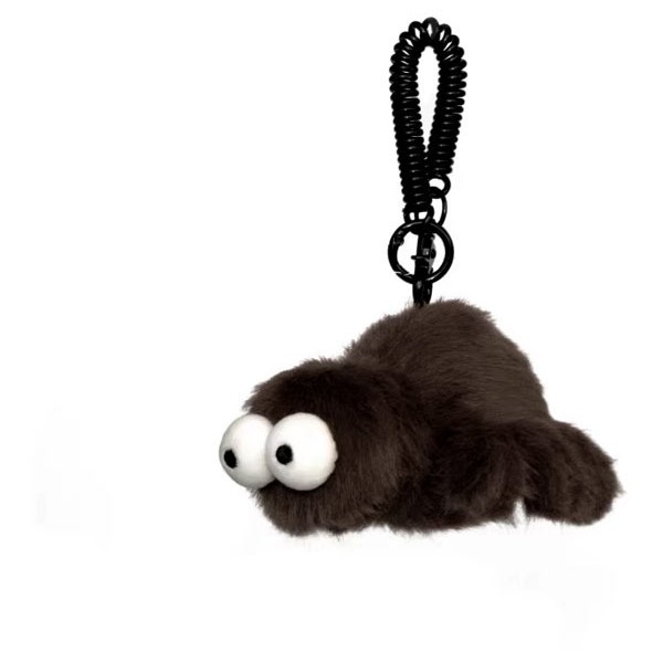 Logaloga Pocket Friends Λούτρινο Διακοσμητικό Τσάντας Αράχνη