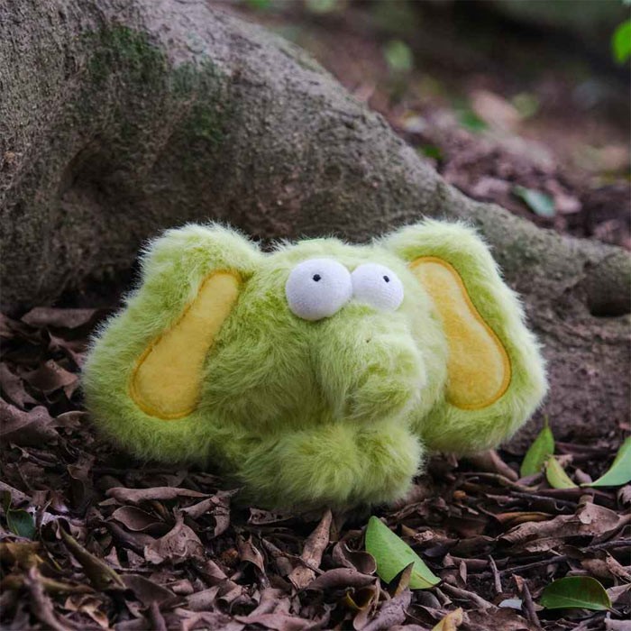 Logaloga Pocket Friends Λούτρινο Διακοσμητικό Τσάντας Ελέφαντας