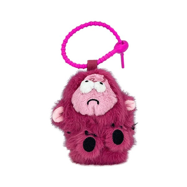 Logaloga Pocket Friends Λούτρινο Διακοσμητικό Τσάντας Γορίλας