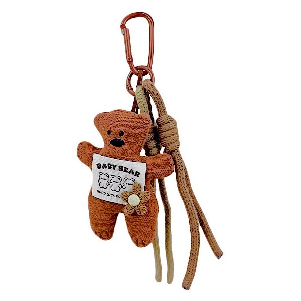 Baby Bear Διακοσμητικό Τσάντας Με Μπρελόκ