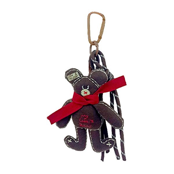 Cookie Bear Διακοσμητικό Τσάντας Με Μπρελόκ Γκρι