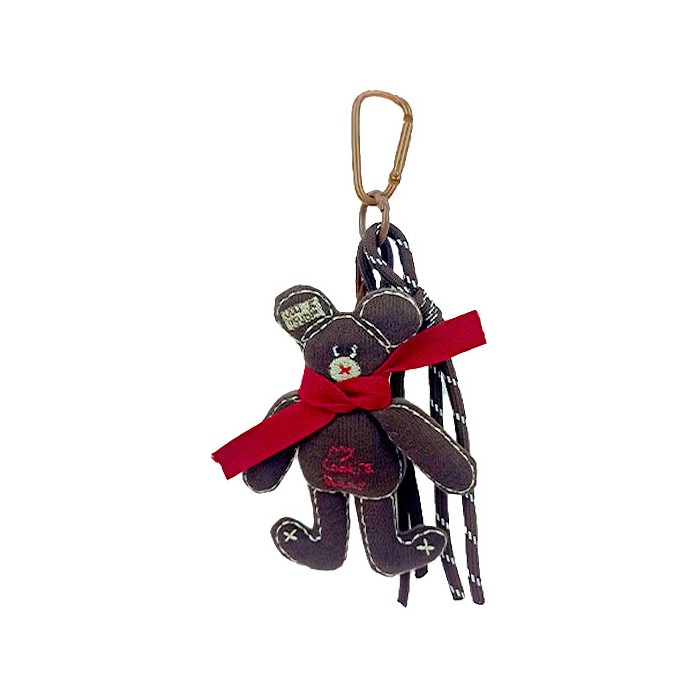 Cookie Bear Διακοσμητικό Τσάντας Με Μπρελόκ Γκρι