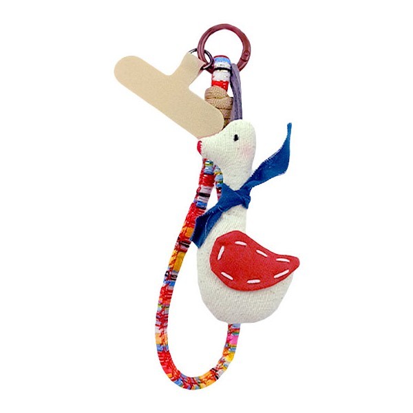 Happy Duck Διακοσμητικό Μπρελόκ Κινητού Με Πάπια