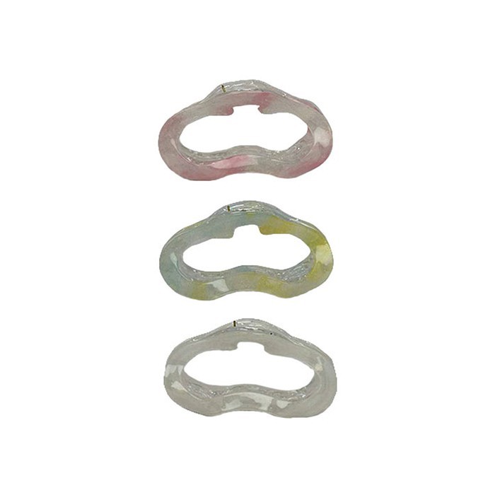 CHAWAII Mini Cloud Κλάμερ Μαλλιών Κοκάλινο 9,5cm