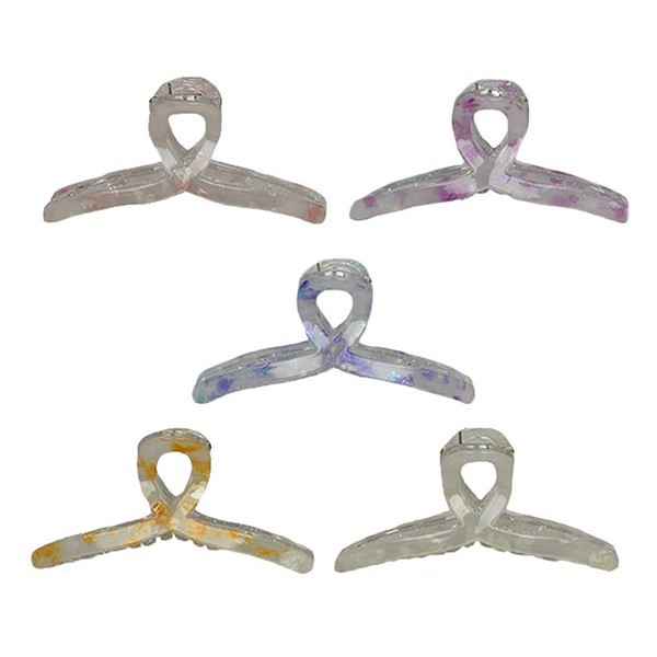 CHAWAII Wavy Κλάμερ Μαλλιών Κοκάλινο 11cm