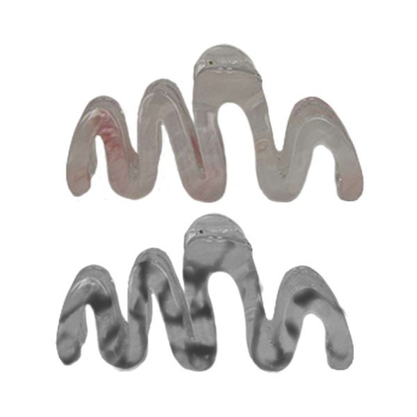 CHAWAII Wavy Clip Κλάμερ Μαλλιών Ροζ 10cm