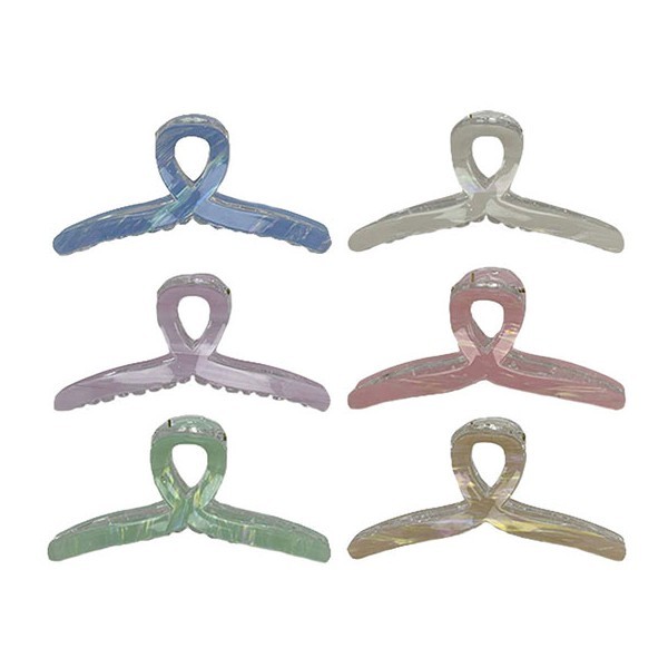 Monglen Claw Κλάμερ Μαλλιών Γαλάζιο 11cm