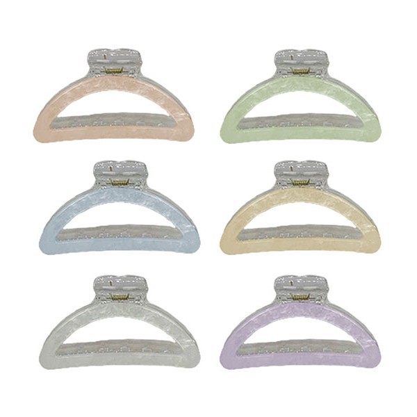 CHAWAII Half Moon Κλάμερ Μαλλιών Μισοφέγγαρο 9cm